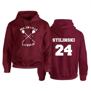 Moletons Teen Wolf STILINSKI 24 LAHEY 14 MCCALL 11 Moda Impressão Streetwear para Homens e Mulheres, Esportes, Moletons com Capuz, Roupas Harajuku.